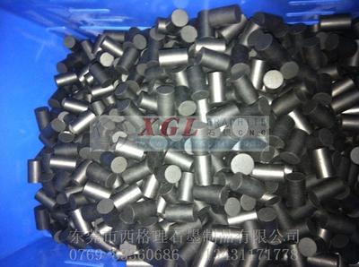 供應潤滑石墨顆粒及石墨銅套專用耐磨石墨柱 非金屬材料在金屬加工領域的應用